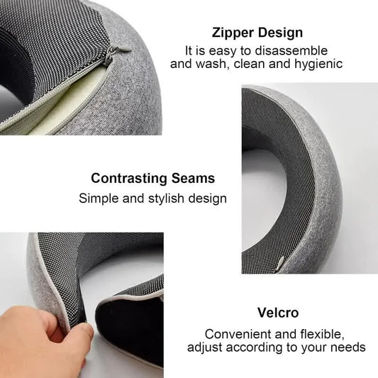 Memory Foam Neck Pillow - The Secret to Comfortable and Energetic Trips