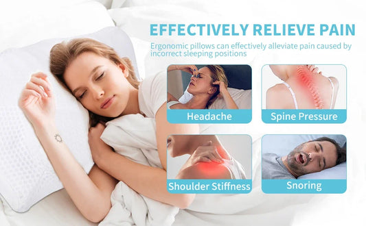 Lingering Neck Pain? Memory Foam Cervical Pillow - The Optimal Solution