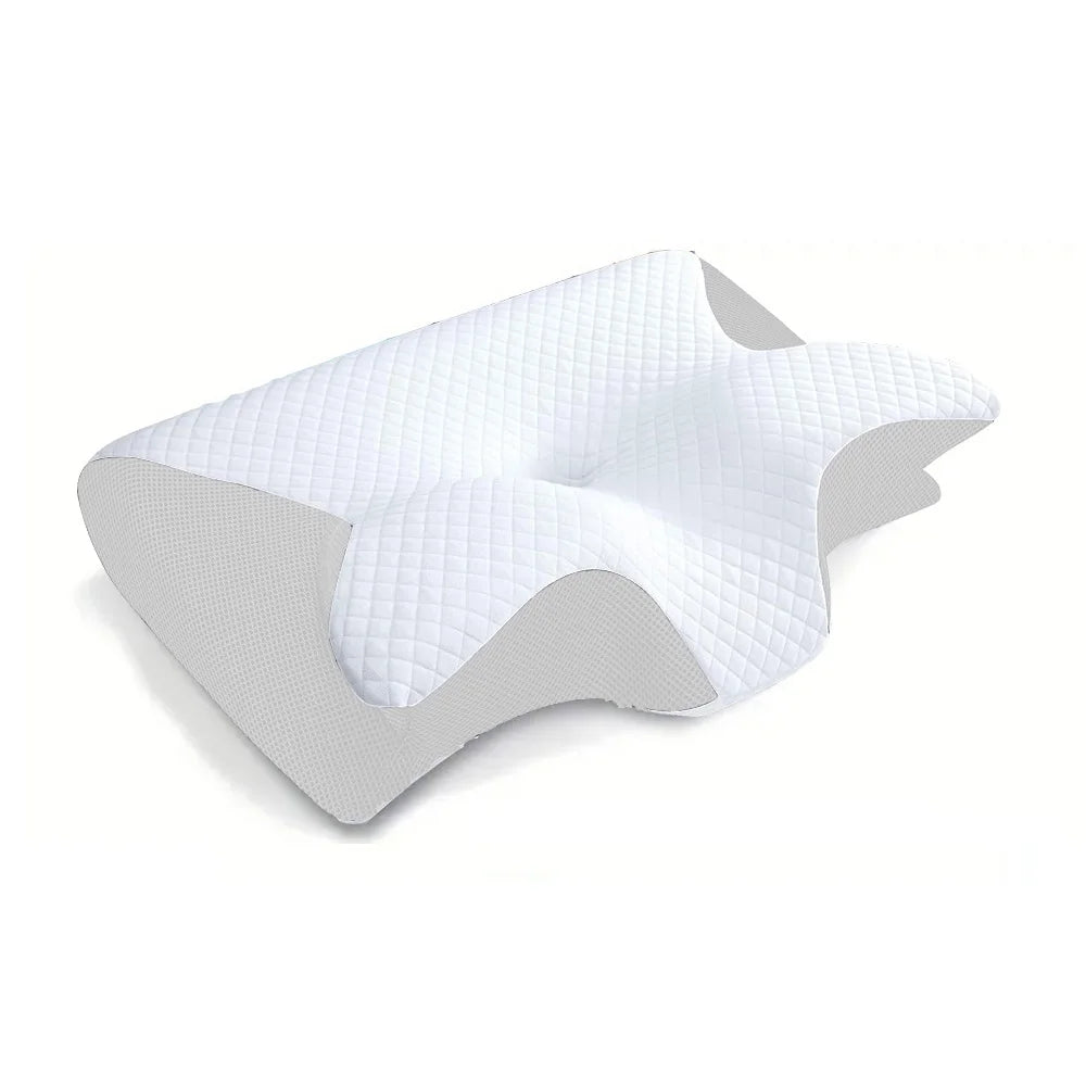 Memory Foam Cervical Pillow for Neck Pain Relief: Ergonomic Orthopedic Contour Support – Sleep Deeper Now